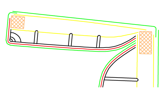 bracciolo separato ricoperto