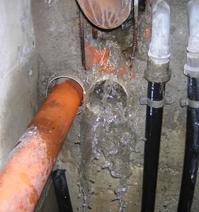 Perdite d'acqua o allagamento
