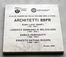 targa bbpr milano