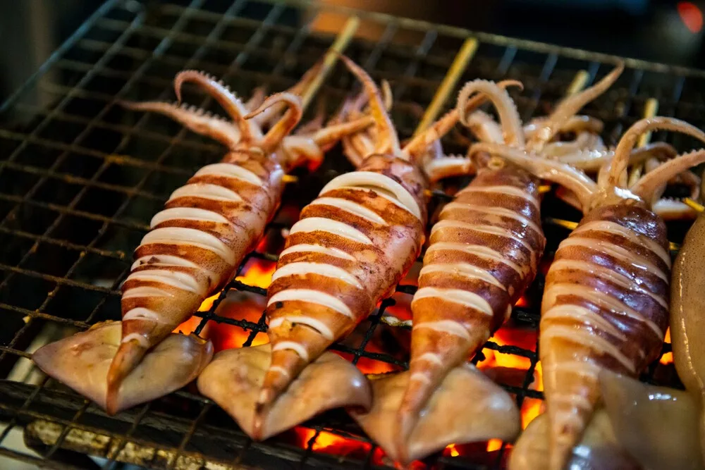 Seppie alla griglia