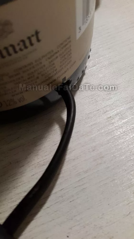 passaggio cavo lampada ready made