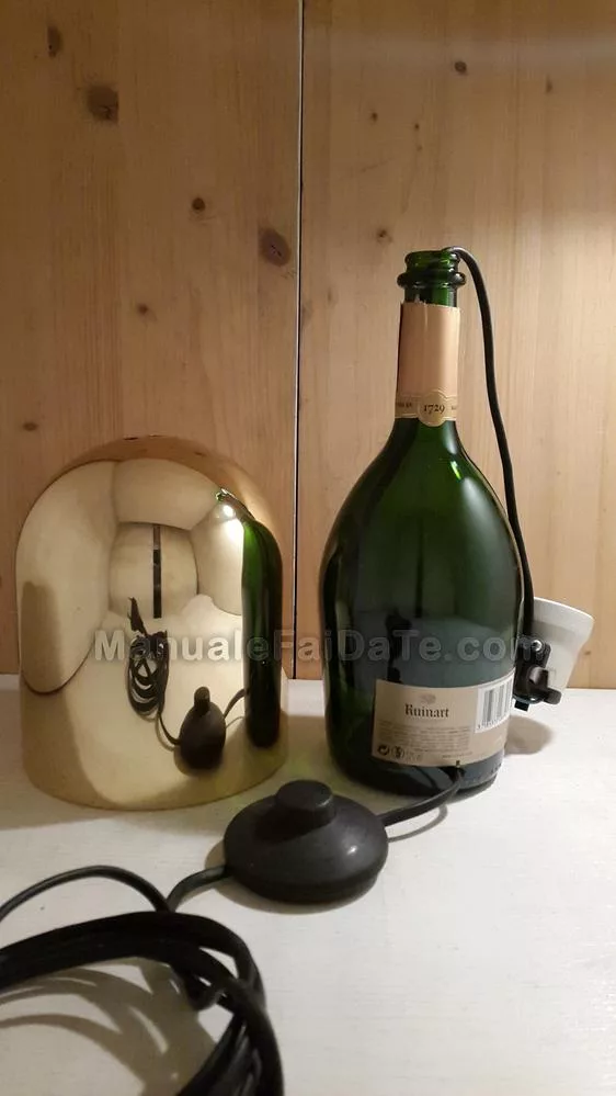 collegamento portalampade lampada ready made