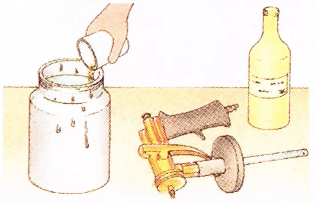 pistola spruzzo pulizia