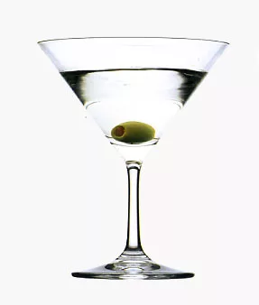 Dry Martini cocktail